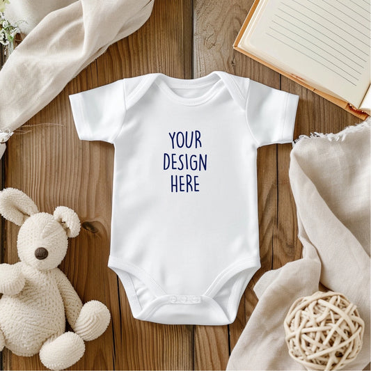 Custom Design Baby Bodysuit, size 6-9 months