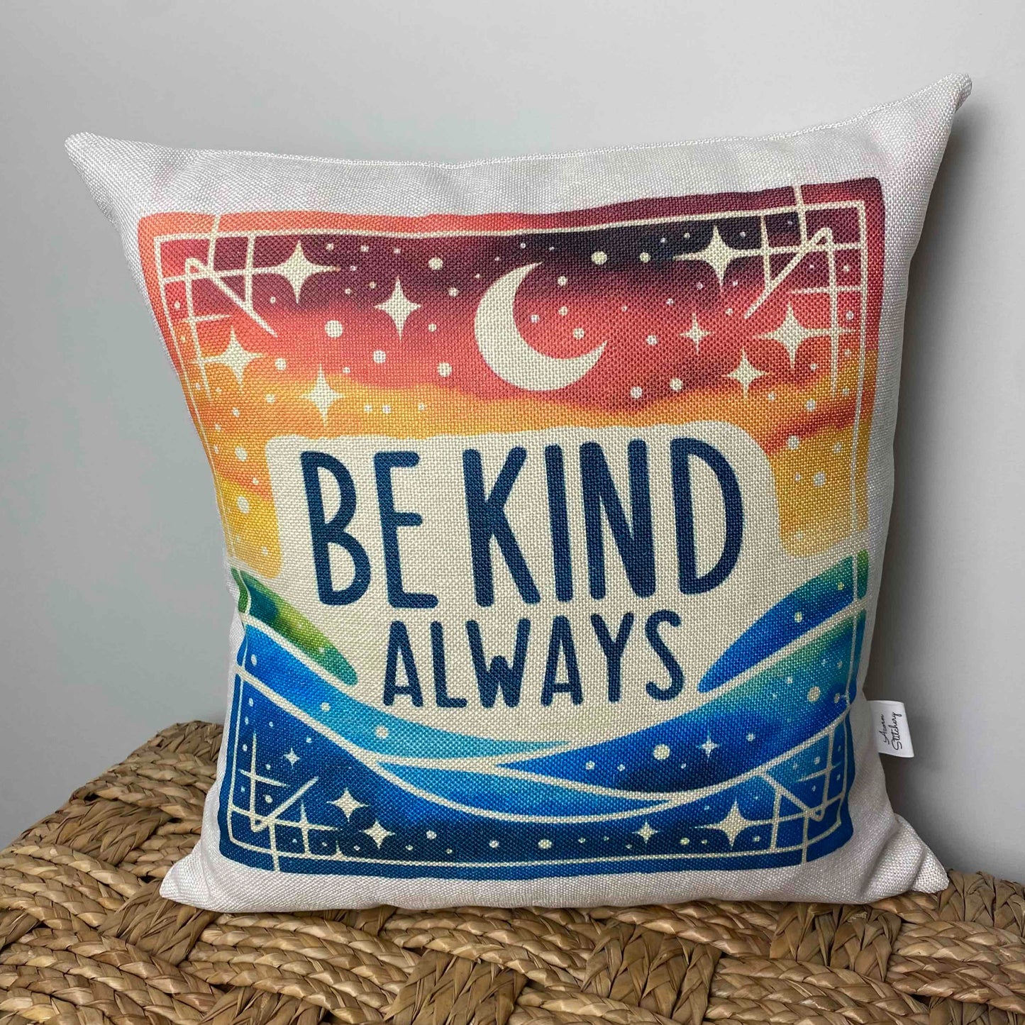 Be Kind Always pillow 18" x 18"