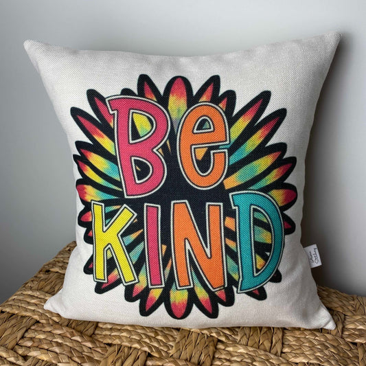 Be Kind pillow 18" x 18"