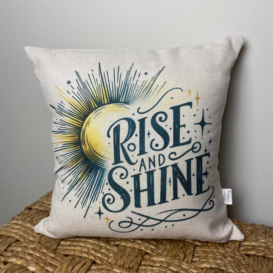 Rise And Shine pillow 18" x 18"