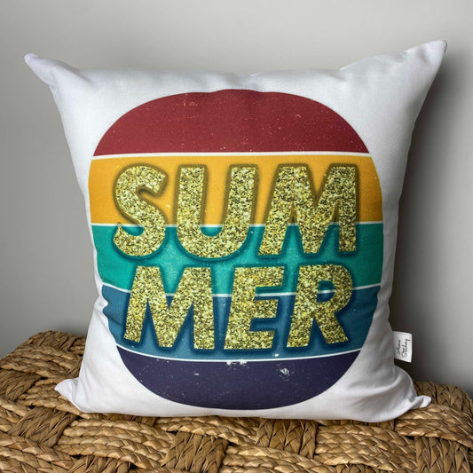 Summer Indoor/Outdoor pillow 18" x 18"