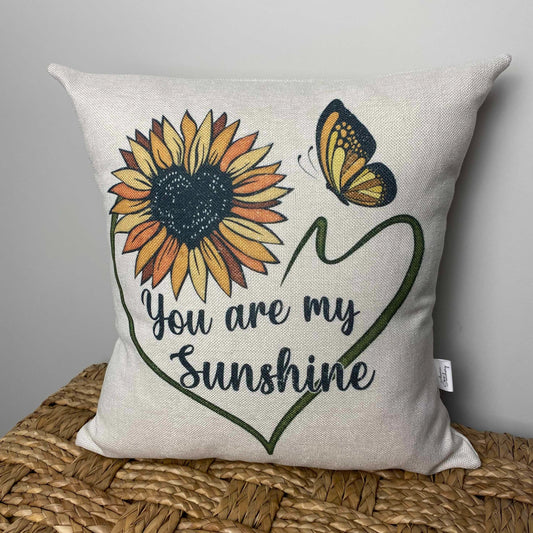 You Are My Sunshine pillow 18" x 18"